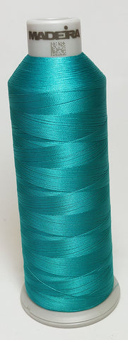 Madeira 918-1746 Teal Green #40 Embroidery Thread Cone – 5500 Yards