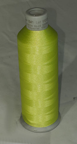 Madeira 918-1541 Chartreuse #40 Embroidery Thread Cone – 5500 Yards