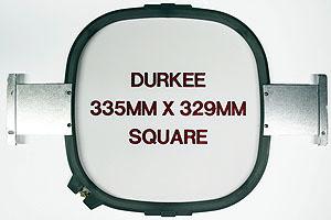 Durkee 335mm x 329mm (12-inch x 12-inch) Tubular Rectangular Hoop