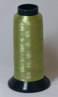 RAPOS-RG2K G35 Olive Metallized Embroidery Thread Cone – 2000 Meters
