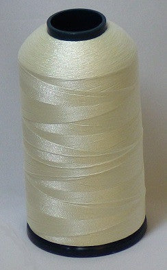 RAPOS-1200 Crème White Thread Cone – 5000 Meters