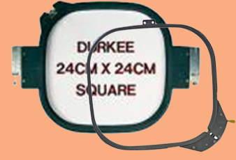 Durkee 24cm (9.5-inch) Tubular Square Hoop