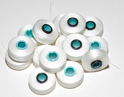 Embroidery, Embroidery bobbins, bobbins, Embroidery Supplies, Embroidery  Magna-Glide bobbins. Size L - White - in stock and ready to ship