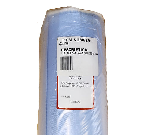 Light Blue Tackle Twill Stabilizer 30-inch x 10-yard Roll