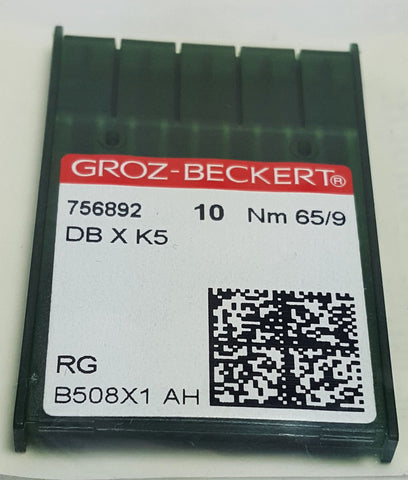 Groz-Beckert 65/9 Sharp Point Needles - pack of 10 - 10-DBXK565