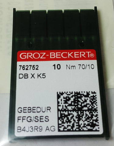 Groz-Beckert 70/10 Light Ball Point Titanium Coated Needle - 10 Pack - 10-GB-DBXK570FFG