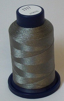 RAPOS-1717 Charcoal Grey Embroidery Thread Cone – 1000 Meters R1K 1717
