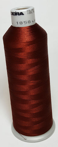 Madeira 918-1858 Chestnut #40 Embroidery Thread Cone – 5500 Yards