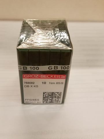 Groz-Beckert 65/9 Light Ball Point Needle - box of 100 - DBXK5-65FFG
