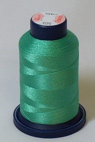 RAPOS-503 Green Embroidery Thread Cone – 1000 Meters R1K 503