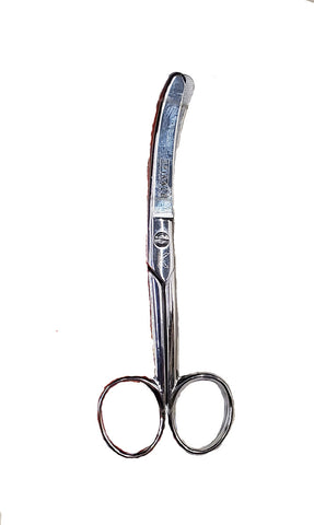 5" Curved Scissors with Blunt Tip.