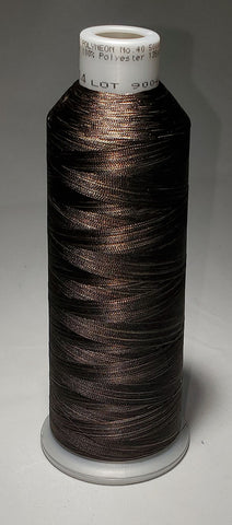 Madeira 918-1514 Darker Multi Brown Embroidery Thread Cone – 5500 Yards