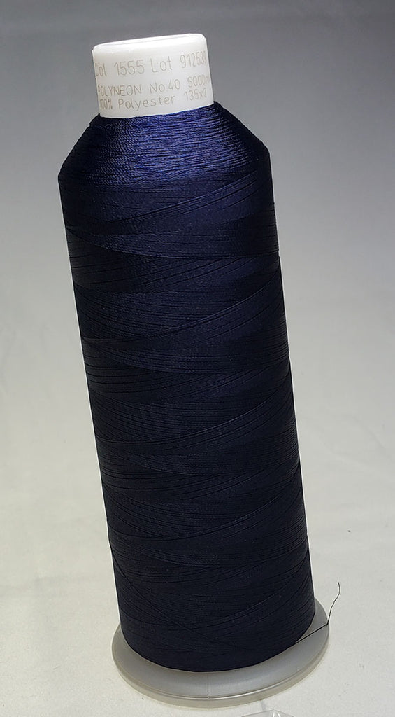 Madeira 9181555 Carbon Paper Embroidery Thread Cone 5500 Yards