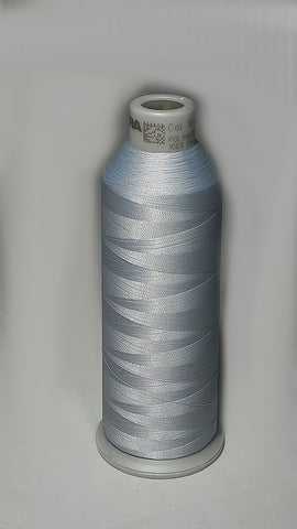 Madeira 918-1610 Silver #40 Embroidery Thread Cone – 5500 Yards
