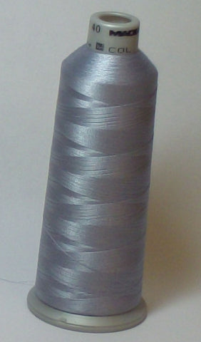Madeira 918-1611 Smoke Gray #40 Embroidery Thread Cone – 5500 Yards