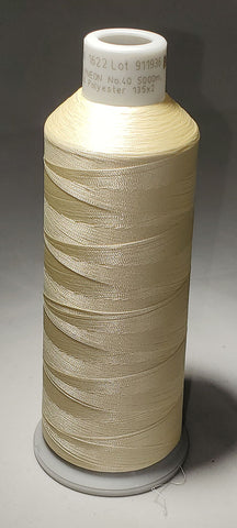 Madeira 918-1622 Parchment #40 Embroidery Thread Cone – 5500 Yards