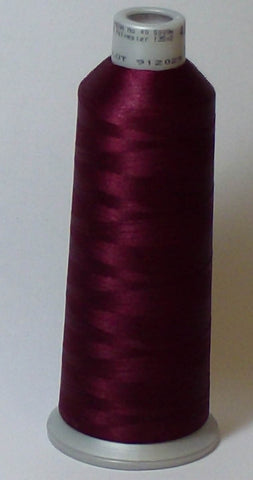 Madeira 918-1635 Burgundy #40 Embroidery Thread Cone – 5500 Yards