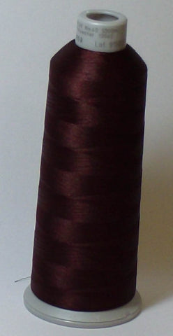 RAPOS-107 Purple-Red Embroidery Thread Cone – 5000 Meters – TEXMACDirect