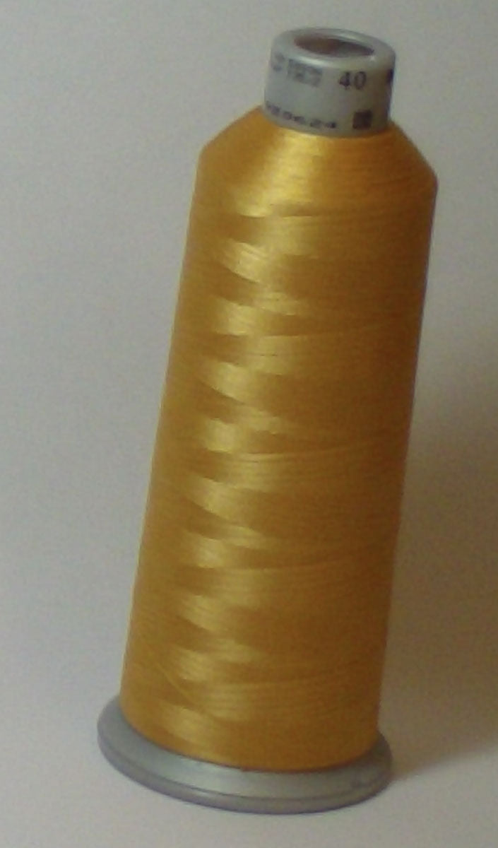 918-1670 5500 yard cone of #40 weight polyester Vegas Gold machine