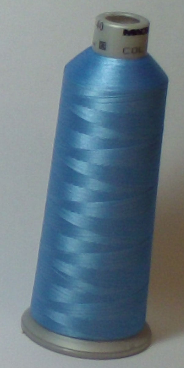 noroll ブルー Madeira 918-1675 Nordic Blue #40 Embroidery Thread Cone – 5500