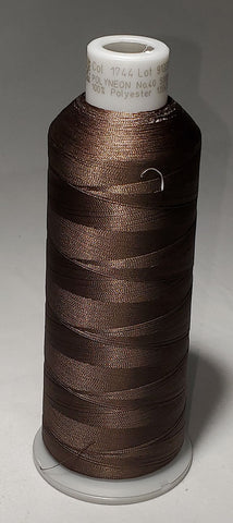 Madeira 918-1744 Siamese Cat Brown Embroidery Thread Cone – 5500 Yards