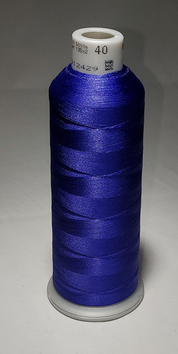 Coats Threads: Anchor 30, 2500m Cones, Royal Blue (565)