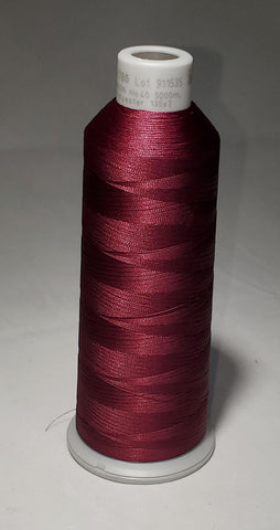Madeira 918-1785 Bordeaux Embroidery Thread Cone – 5500 Yards
