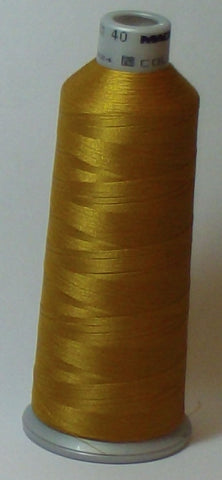 Madeira 918-1792 Old Gold #40 Embroidery Thread Cone – 5500 Yards