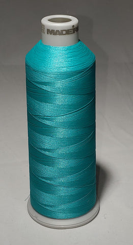 Madeira 918-1799 Green Turquoise Embroidery Thread Cone – 5500 Yards