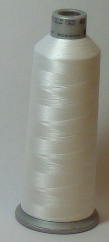 Madeira 918-1802 Snow White #40 Embroidery Thread Cone – 5500 Yards