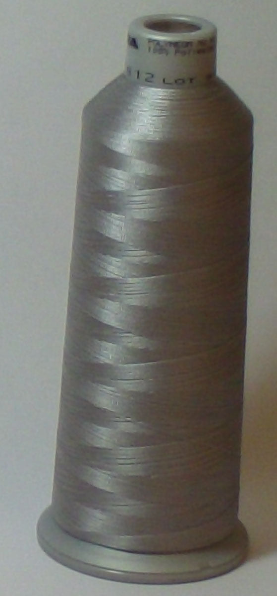 918-1640 5500 yard cone of #40 weight polyester Lead machine embroidery  thread.