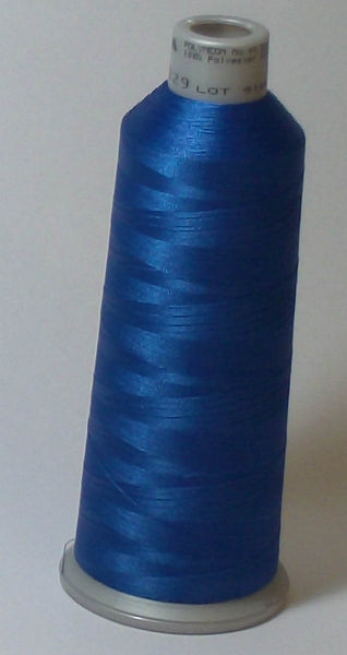 Thread 1829 Madeira 918-1829 Blue Bird #40 Embroidery Thread Cone – 5500 Yards ...