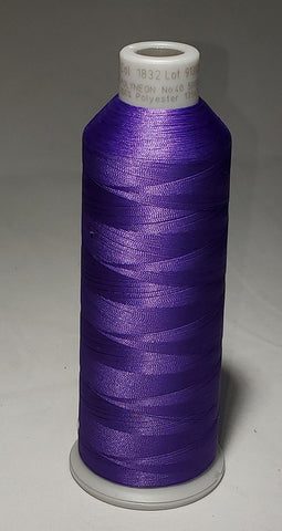 Madeira 918-1832 Majestic Purple Embroidery Thread Cone – 5500 Yards