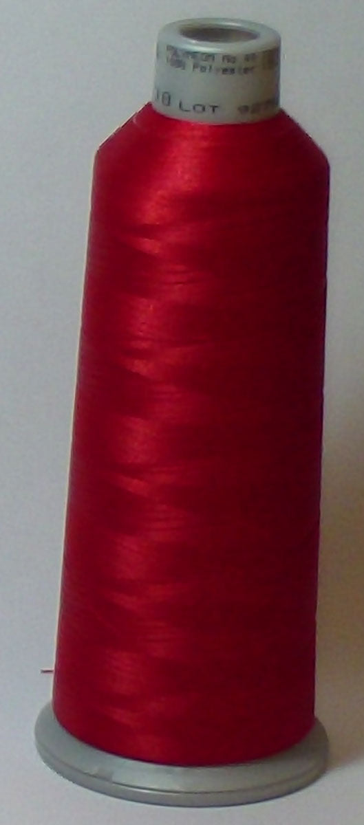 Exquisite Polyester Embroidery Thread - 3016 Banner Red 1000M or 5000M