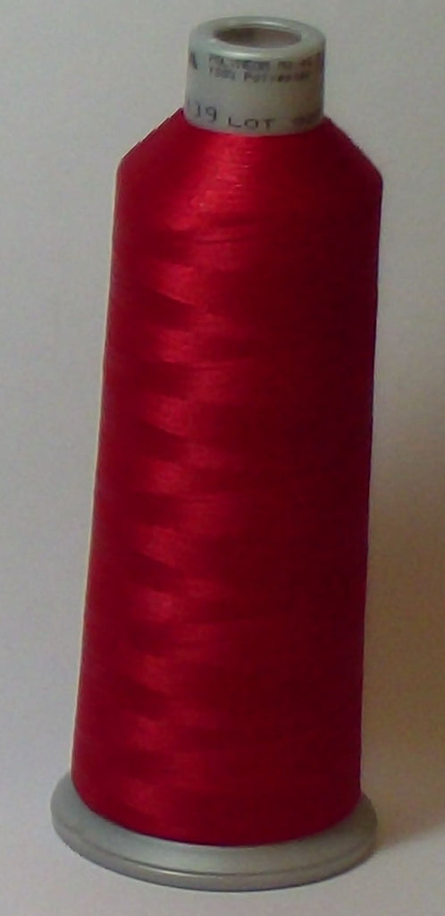 1839 Thread Code Madeira 918-1839 Christmas Red #40 Embroidery Thread Cone – 5500 Yards ...