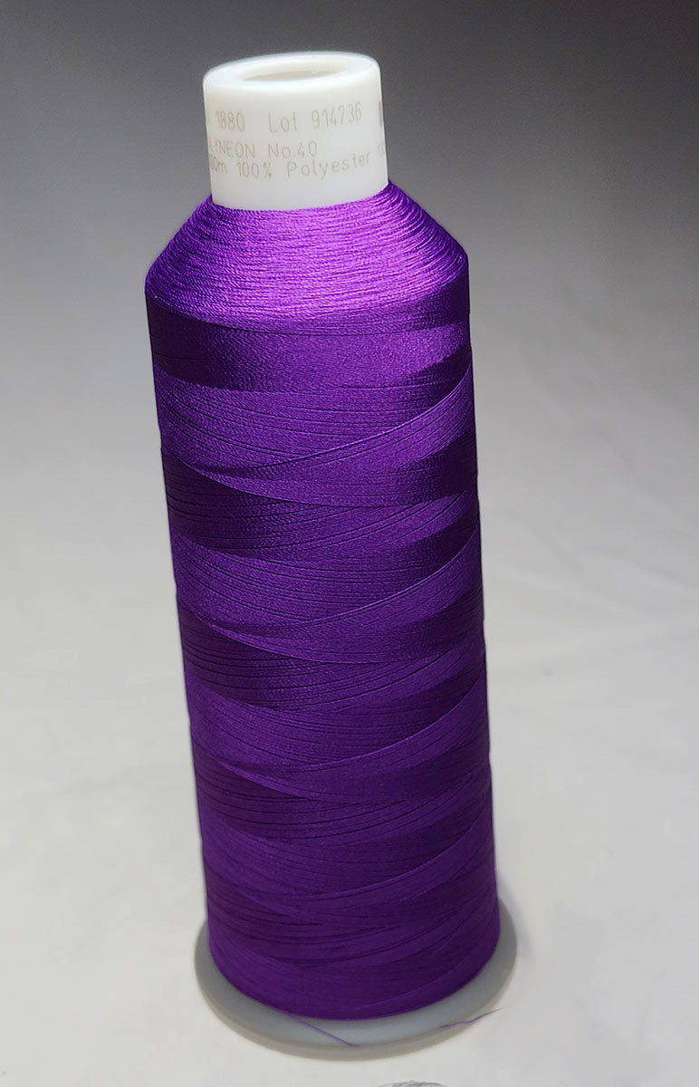 Madeira 918-1880 Deep Lilac #40 Embroidery Thread Cone – 5500