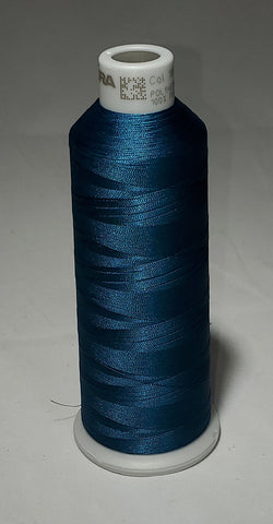 Madeira 918-1891 Teal Velvet Embroidery Thread Cone – 5500 Yards