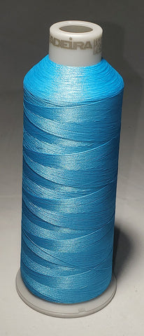 Madeira 918-1893 Sky Blue Embroidery Thread Cone – 5500 Yards
