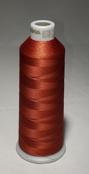 Henna Colored Thread Madeira 918-1899 Henna Embroidery Thread Cone – 5500 Yards – TEXMACDirect