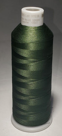 Madeira 918-1905 Moss Green Embroidery Thread Cone – 5500 Yards