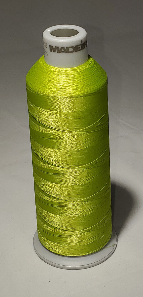 Madeira 918-1805 Fluorescent White #40 Embroidery Thread Cone – 5500 Yards