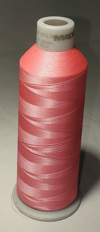 Madeira 918-1948 Pink Carnation Embroidery Thread Cone – 5500 Yards