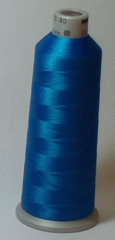 Madeira 918-1977 Peacock Blue #40 Embroidery Thread Cone – 5500 Yards