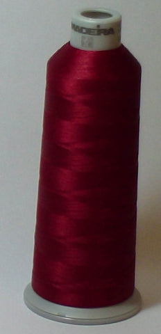 Madeira 918-1981 Carimine Red #40 Embroidery Thread Cone – 5500 Yards