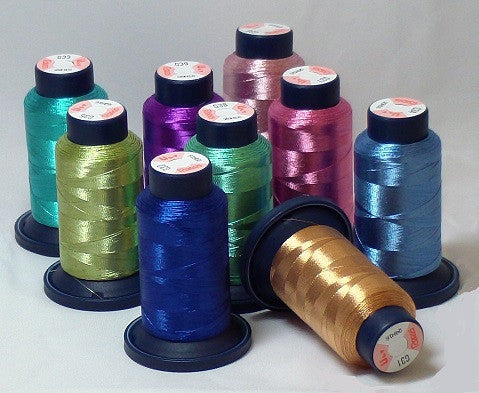 Rapos Threads Ultra RAPOS 9 Color Metallized Thread Starter Kit – TEXMACDirect