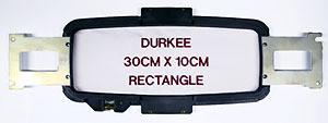 Durkee 30cm x 10cm (11.75-inch x 4-inch) Rectangular Bi-Directional Hoop