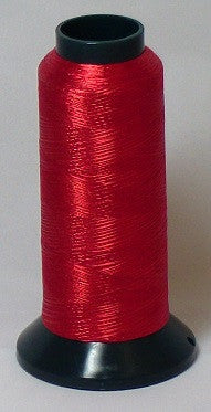 RAPOS-G2K 28 Red Metallized Embroidery Thread Cone – 2000 Meters (G28)