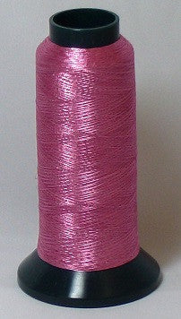 RAPOS-RG2K G37 Medium Pink Metallized Embroidery Thread Cone – 2000 Meters