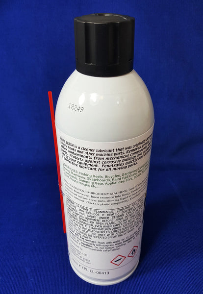 Hook Wash Solvent and Lubricant Spray