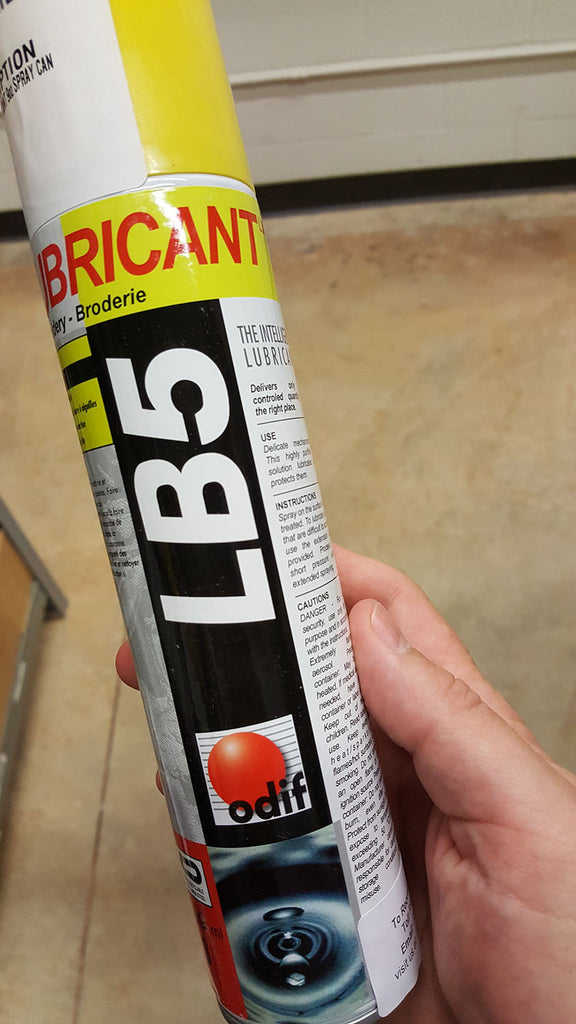 LB5 Embroidery Machine Spray Lubricant – TEXMACDirect